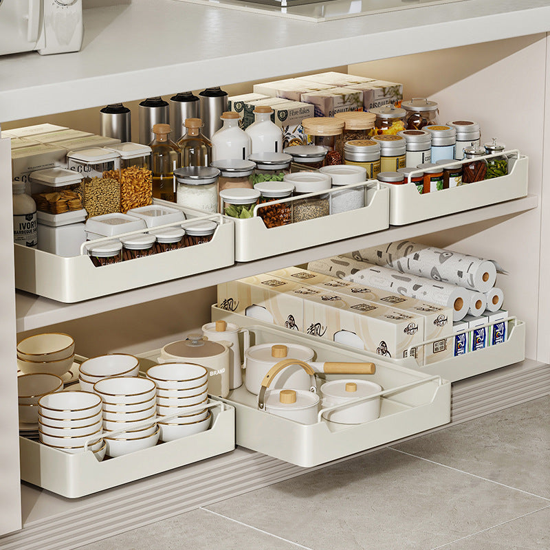 Punch-free Kitchen Pull-out Rack