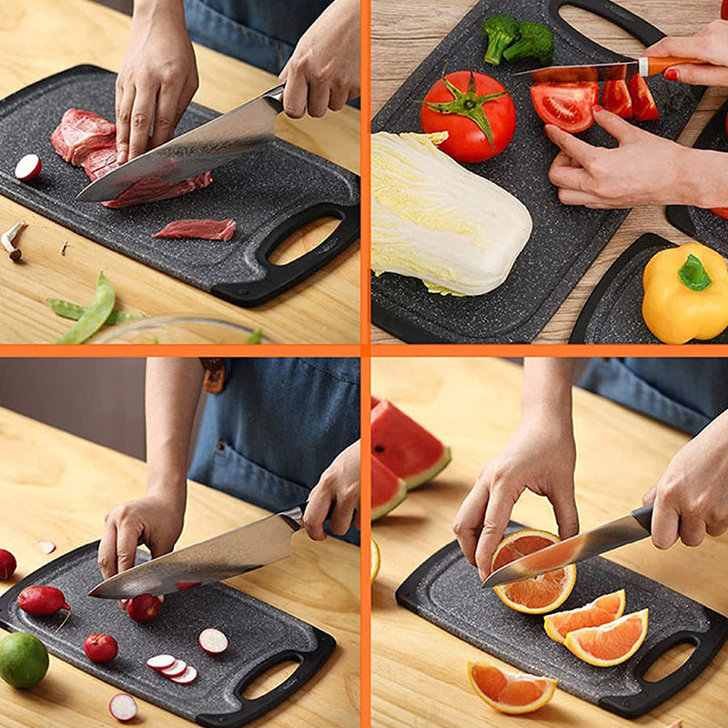 Kitchen Can Hang Plastic Cutting Board Multi-functional Dual-use Small Cutting Board Cutting Board