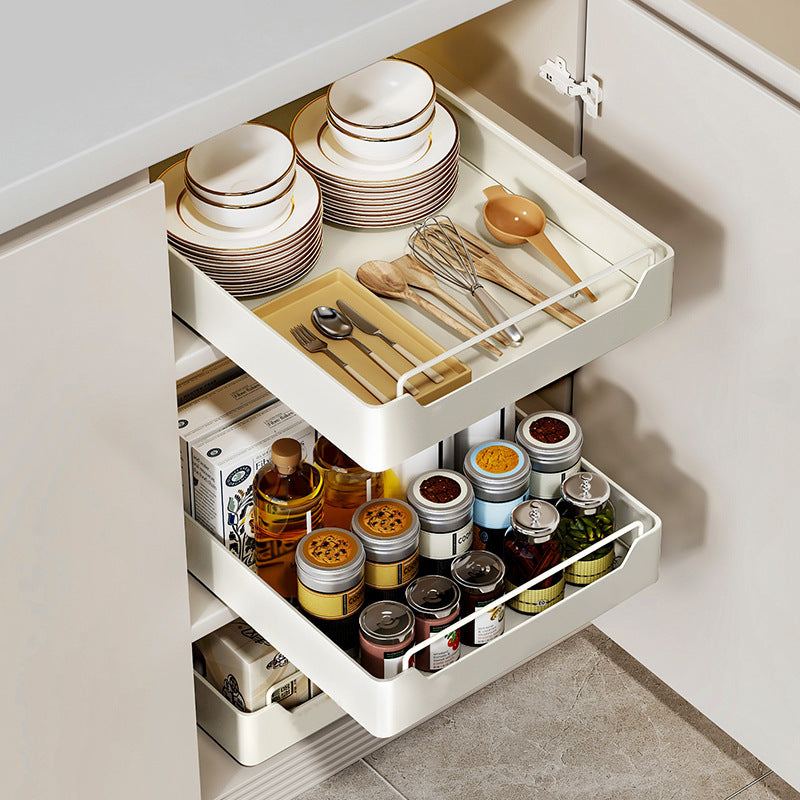 Punch-free Kitchen Pull-out Rack