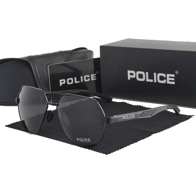 Gafas de sol ligeras de policía 