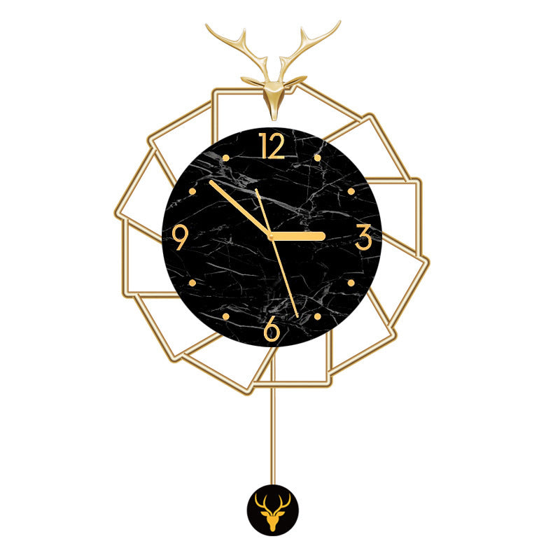 Fashion Simple Clock Creative Personality Art Hanging On The Wall