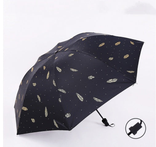 Rain Or Shine Sunshade Vinyl Gift Umbrella