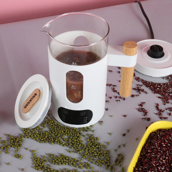 Pequeña taza para calentar agua, tetera para hervir, leche caliente, artefacto de oficina