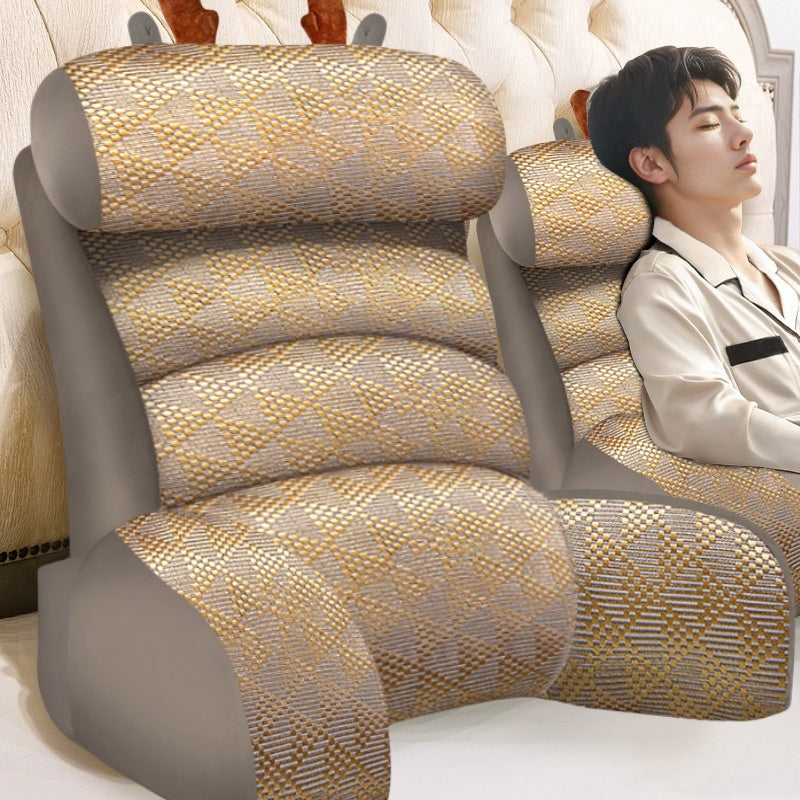 Bedside Soft Upholstery Pillow Neck And Waist Support Lazy Sofa