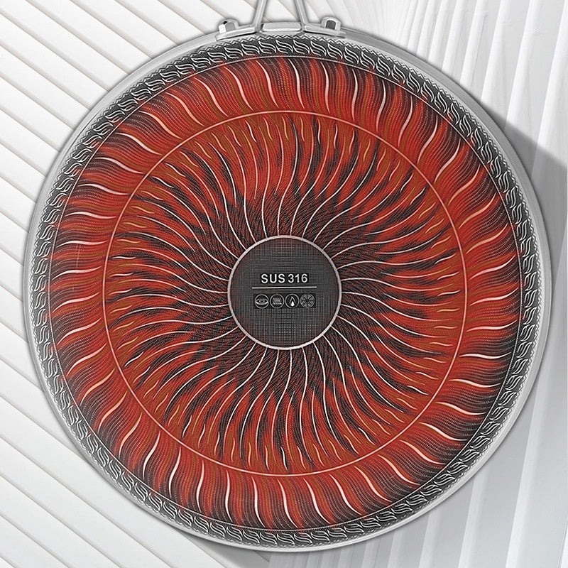 Stainless Steel Frying Pan Household Uncoated Induction Cooker Applicable To Gas Stove