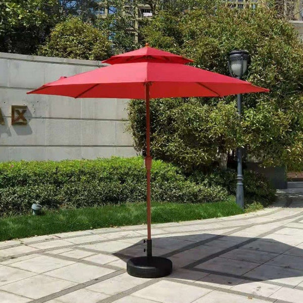 Outdoor Central-column Umbrella Leisure Courtyard Beach Sun Umbrella