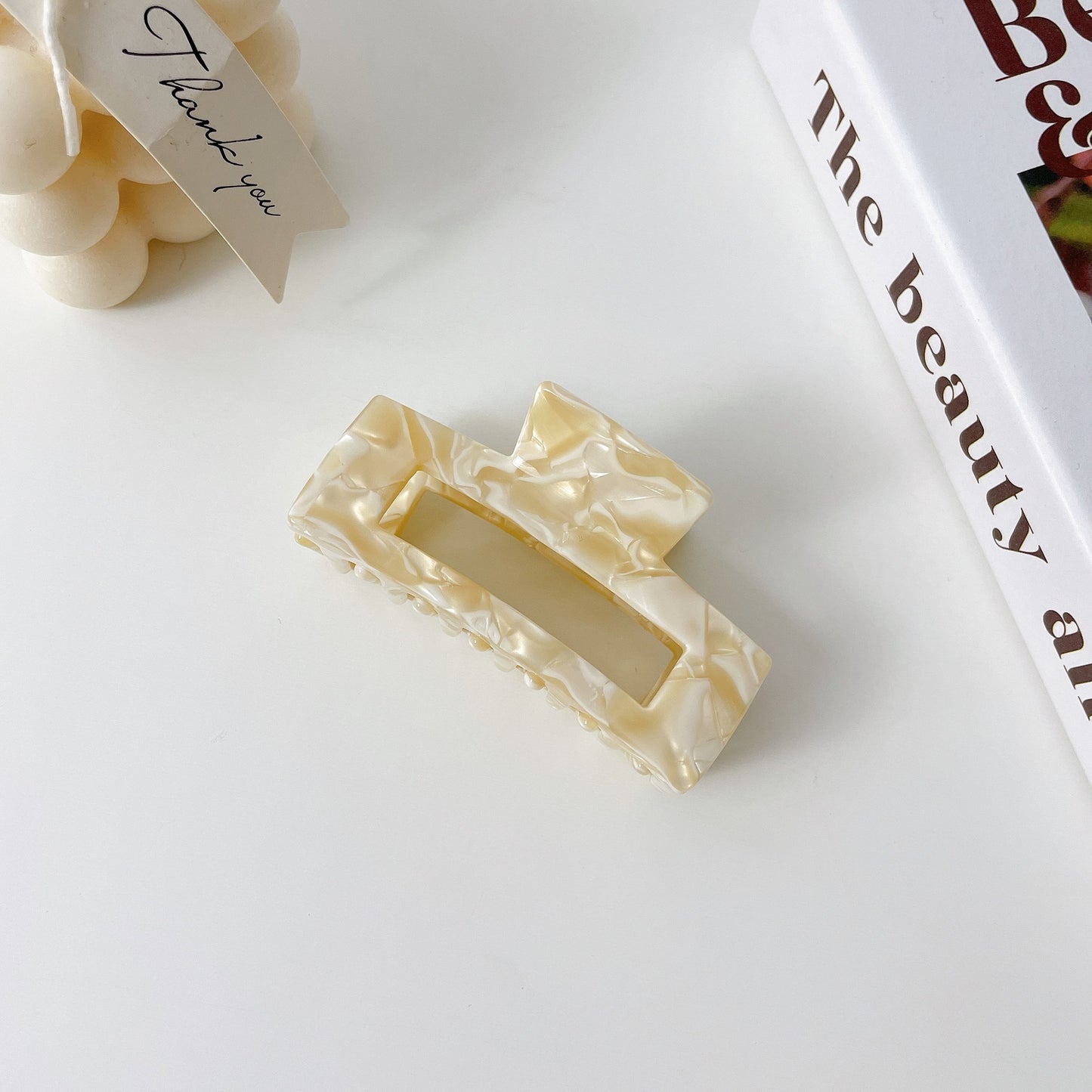 Simple Hair Clip Square Hair Accessories Girl Grip