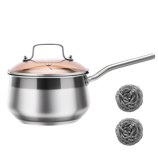 Stainless steel cooking pot