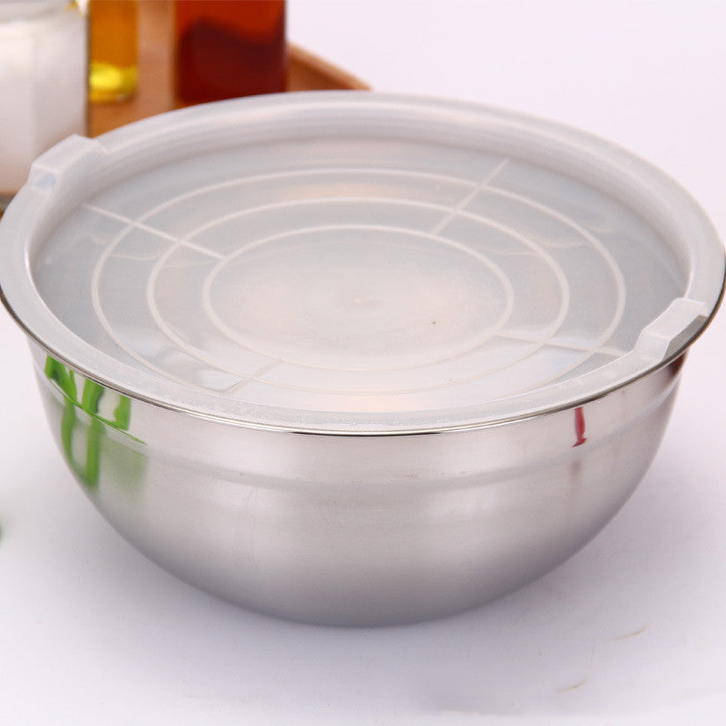 Deepen Stainless Steel Basin Salad Mixing Bowl