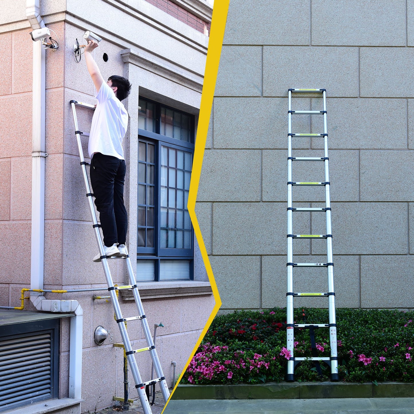 3.2m Aluminum Folding Ladder Multi-Functional For Home And Work