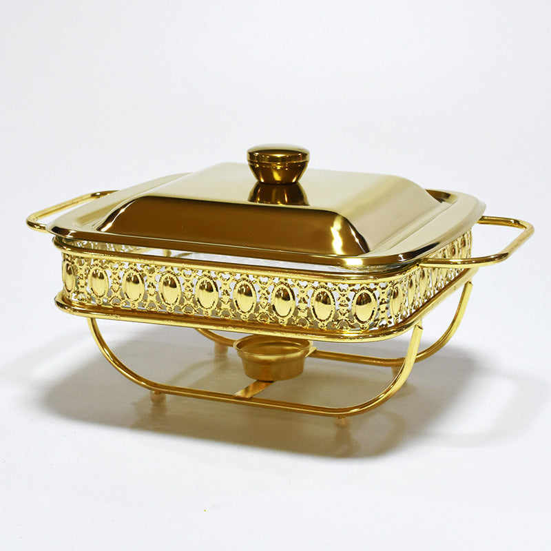 Restaurant Food Heating Container Buffet Alcohol Stove