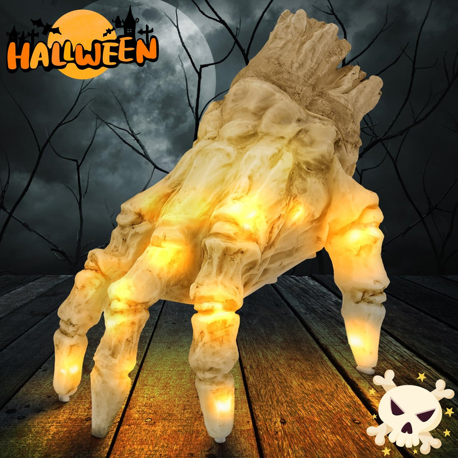 Mano eléctrica de Halloween