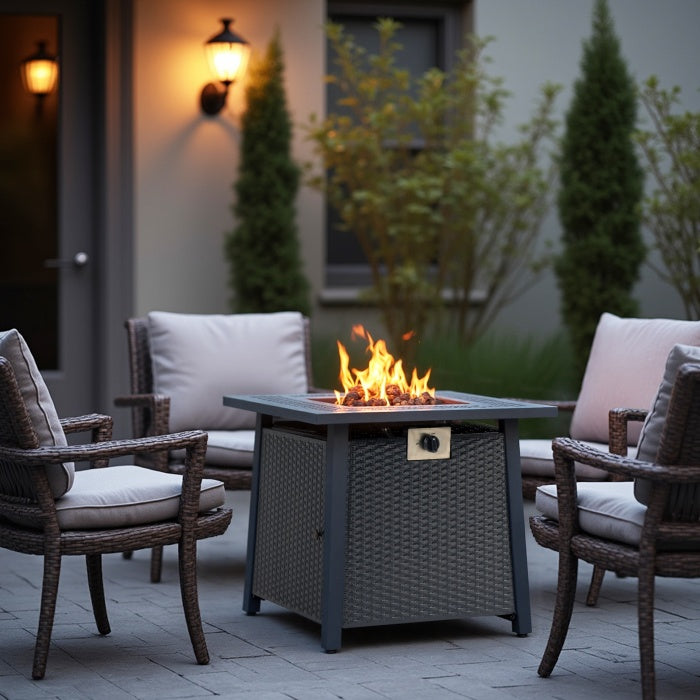 28-inch Fire Pit Table