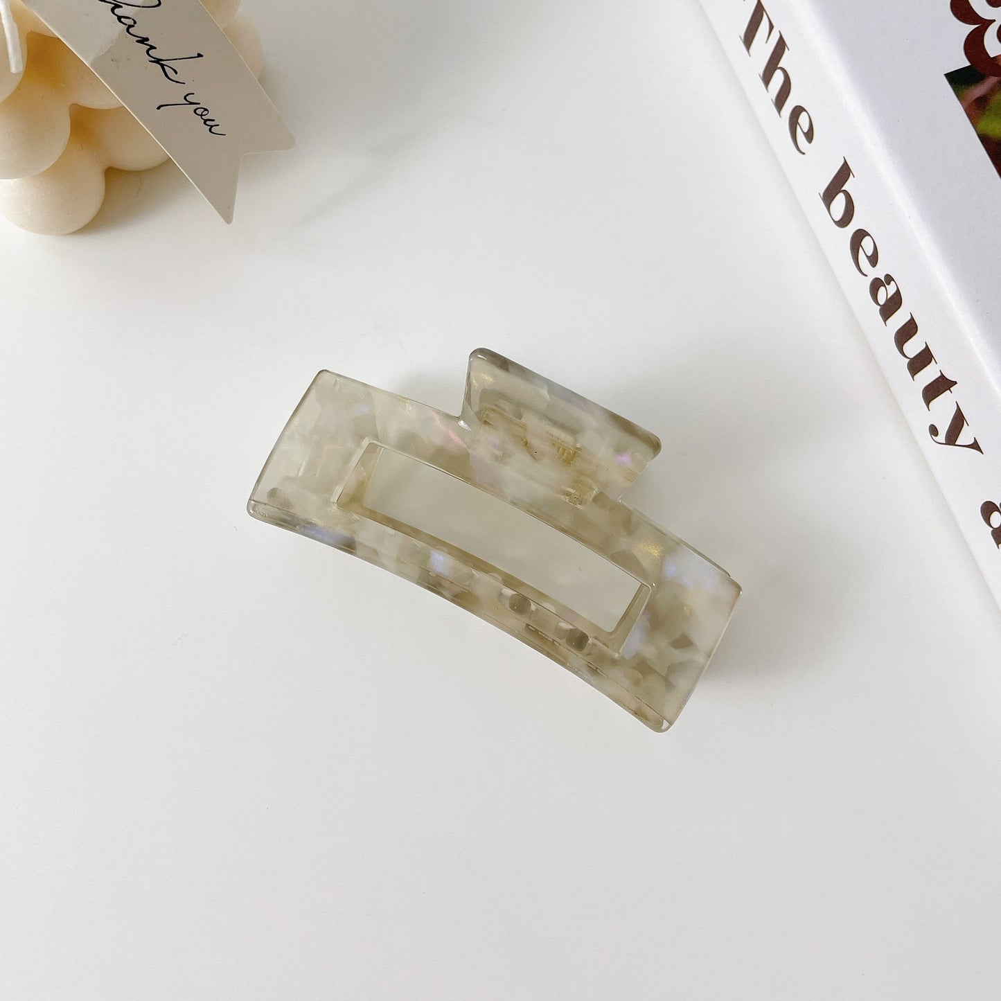 Simple Hair Clip Square Hair Accessories Girl Grip