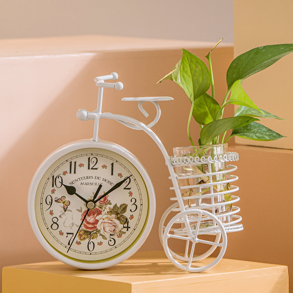 Desktop Living Room Simple And Creative Mute Clock Ornaments