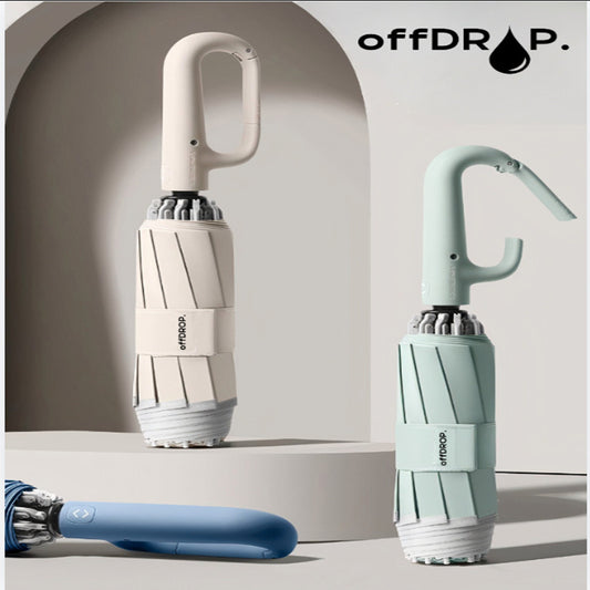 Enlarged And Thickened Fully Automatic Buckle Folding Umbrella