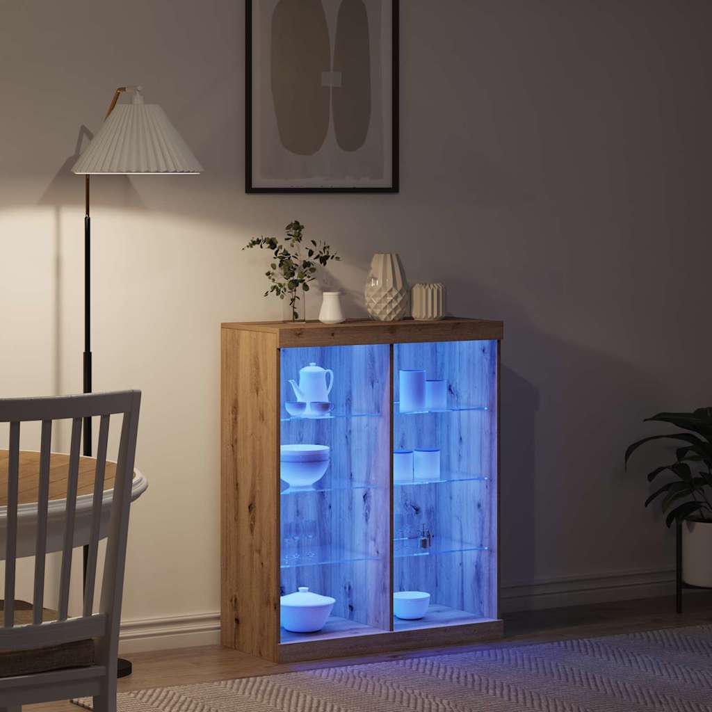 Sideboard Oak Handcrafted 41 x Wood Material