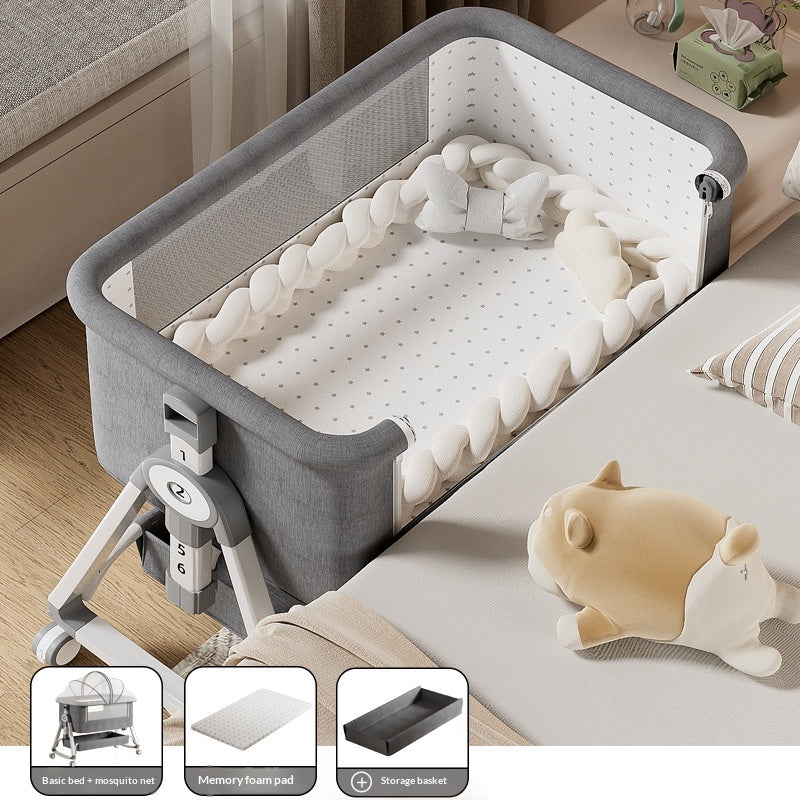 Multifunctional Portable And Mobile Baby Cradle Bed For Infants