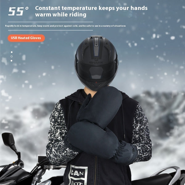 Electrically heated gloves