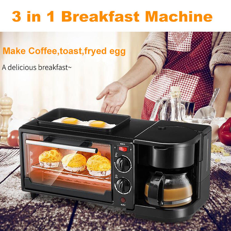 Household Triple Breakfast Machine