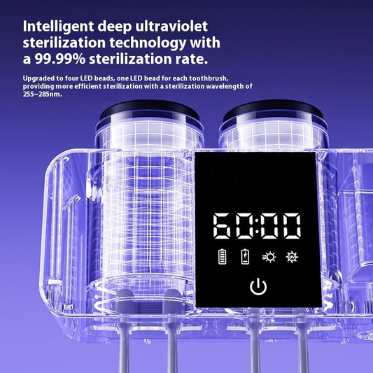 Fashion Home Wall-mounted Smart Toothbrush Rack