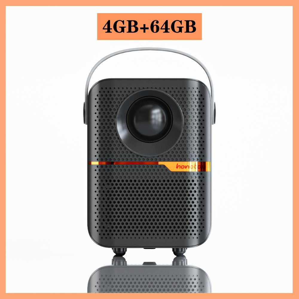 P10 New Super Clear Cross-border Household Mini Portable LCD Projector Android Projector Outdoor