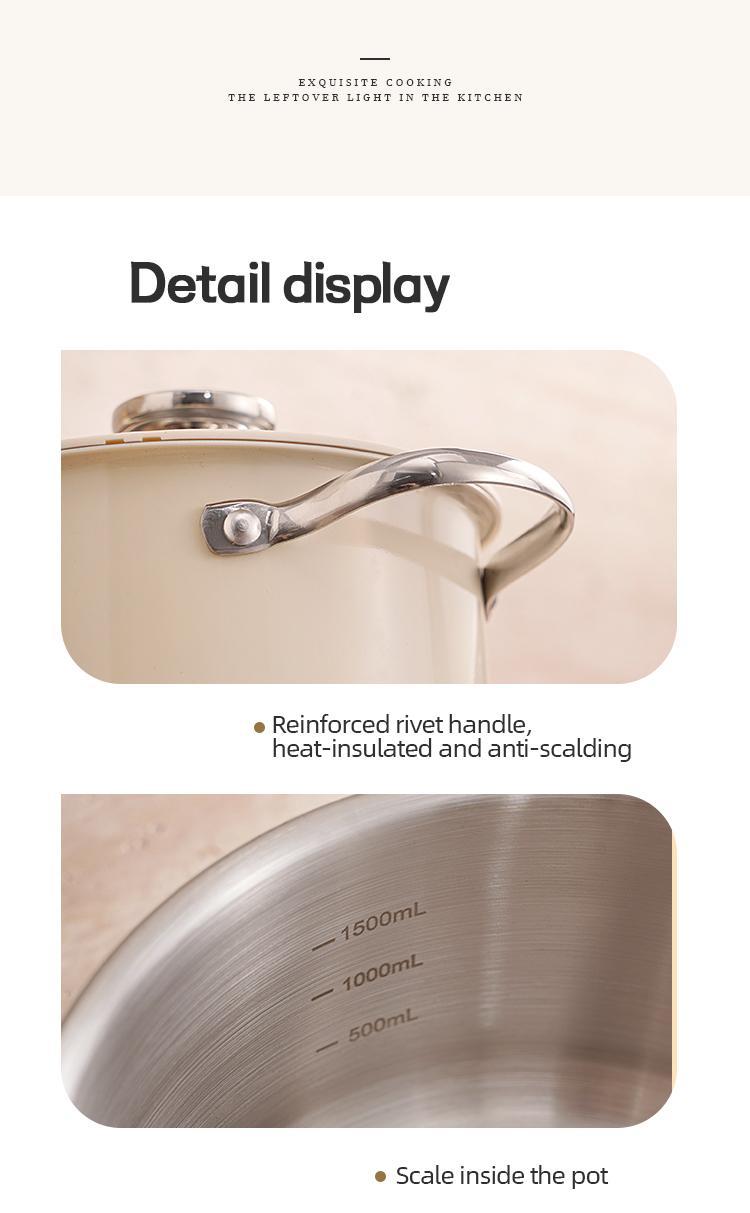 Stainless Steel Pot 4-piece Set