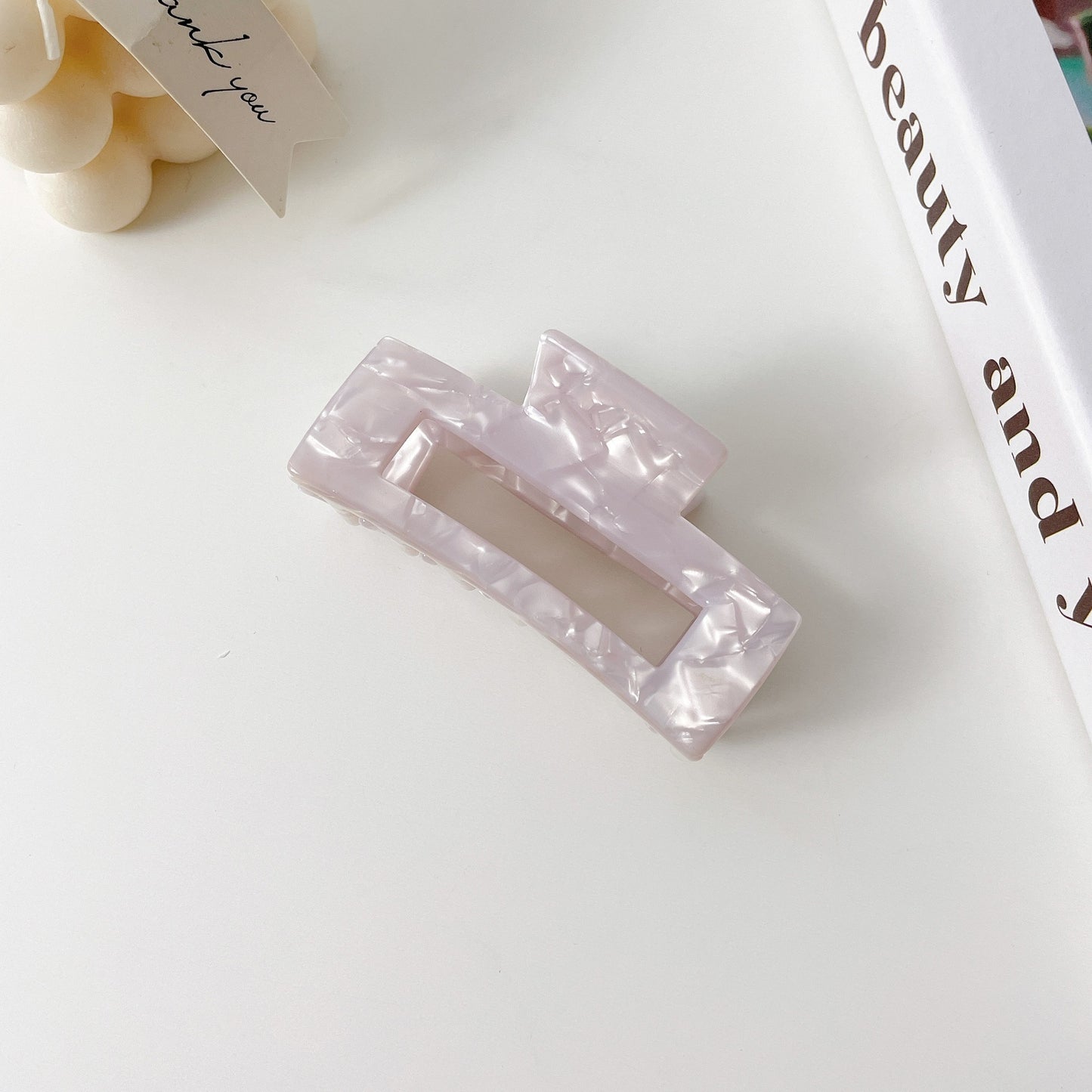 Simple Hair Clip Square Hair Accessories Girl Grip