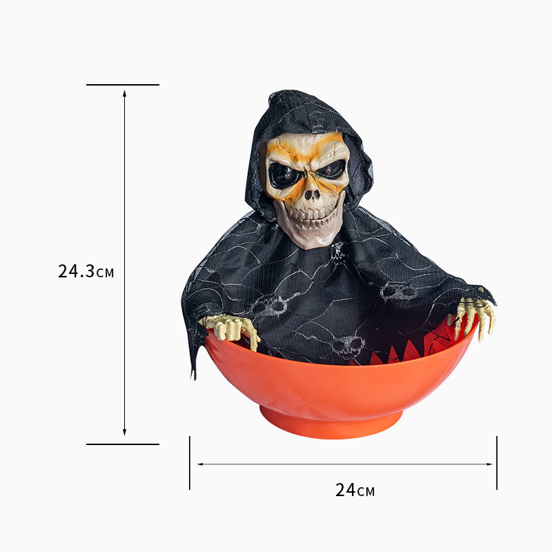 Helloween skeleton bowl