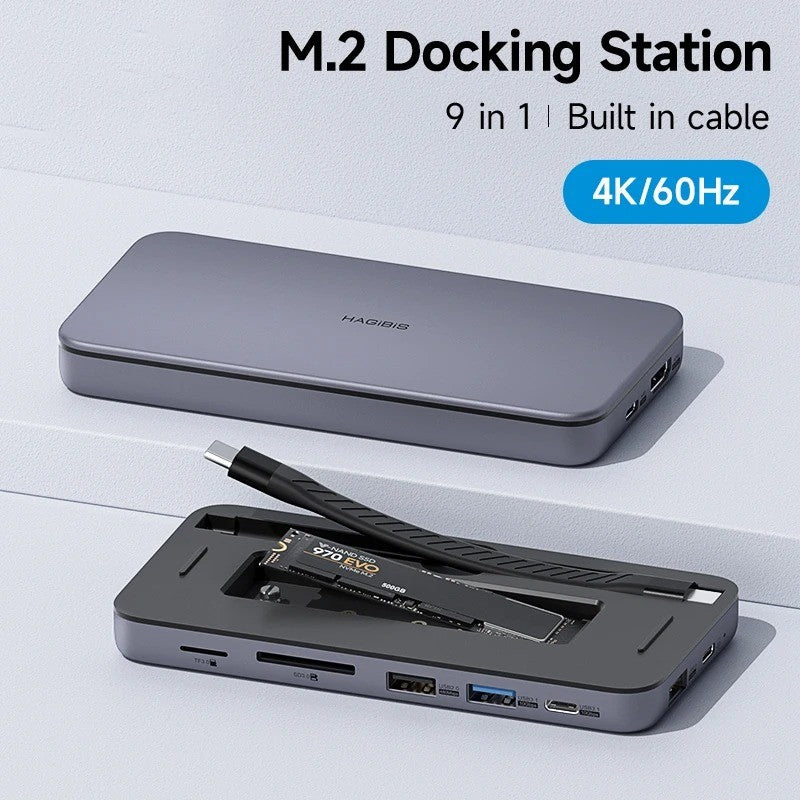 Typec Expansion Dock Hard Disk Box Usb Extender