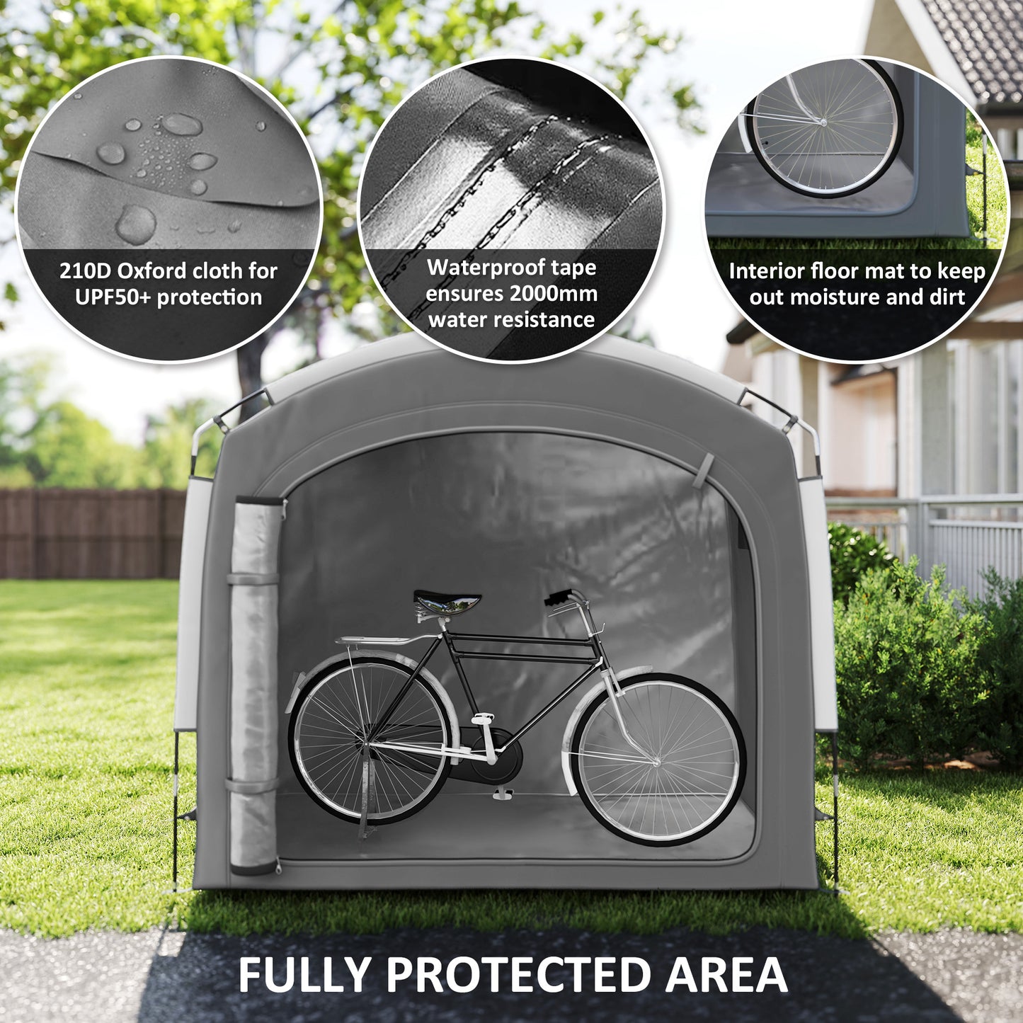 Bike Storage Shed Tent