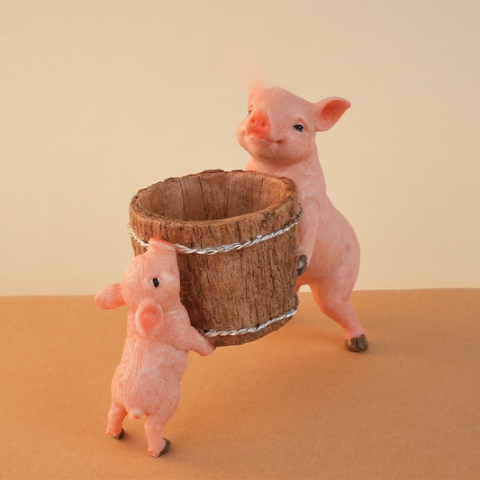 Succulent Decoration Gift Creative Piggy Flowerpot Decoration