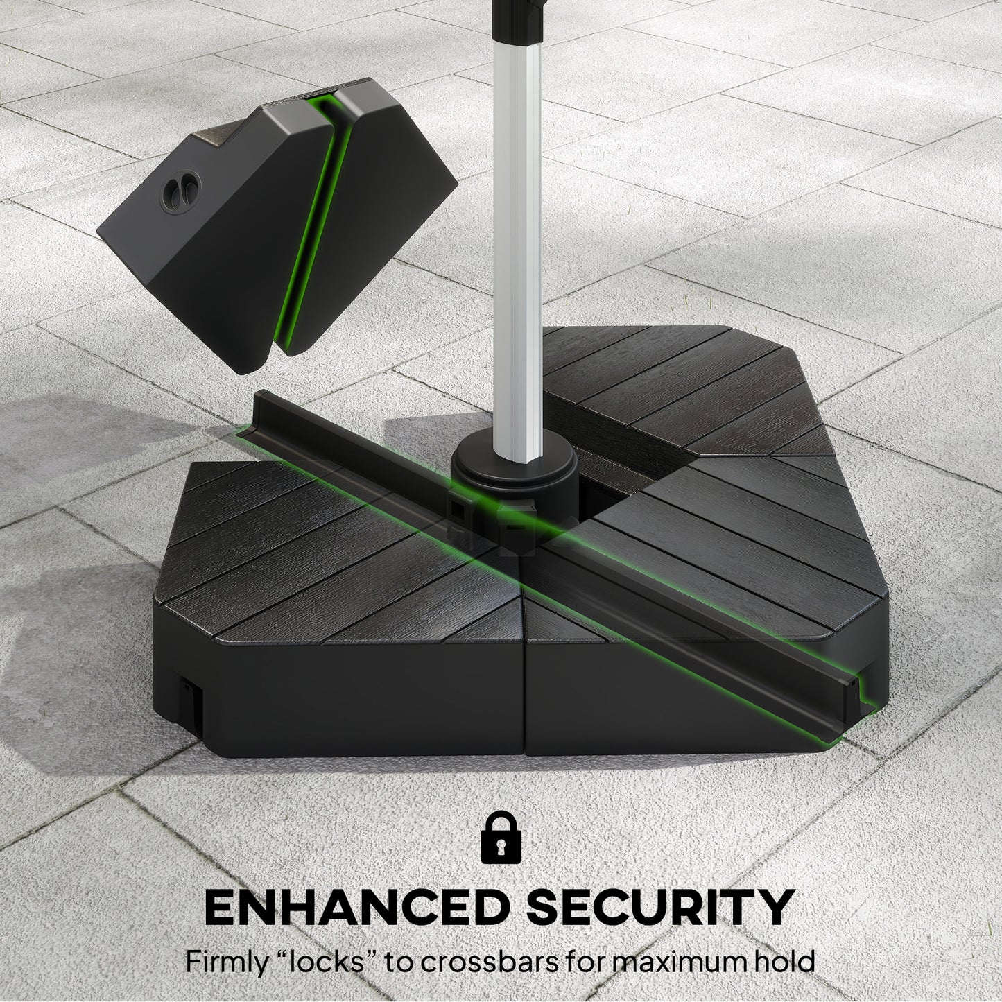 Offset Umbrella Base Outdoor Umbrella Weights