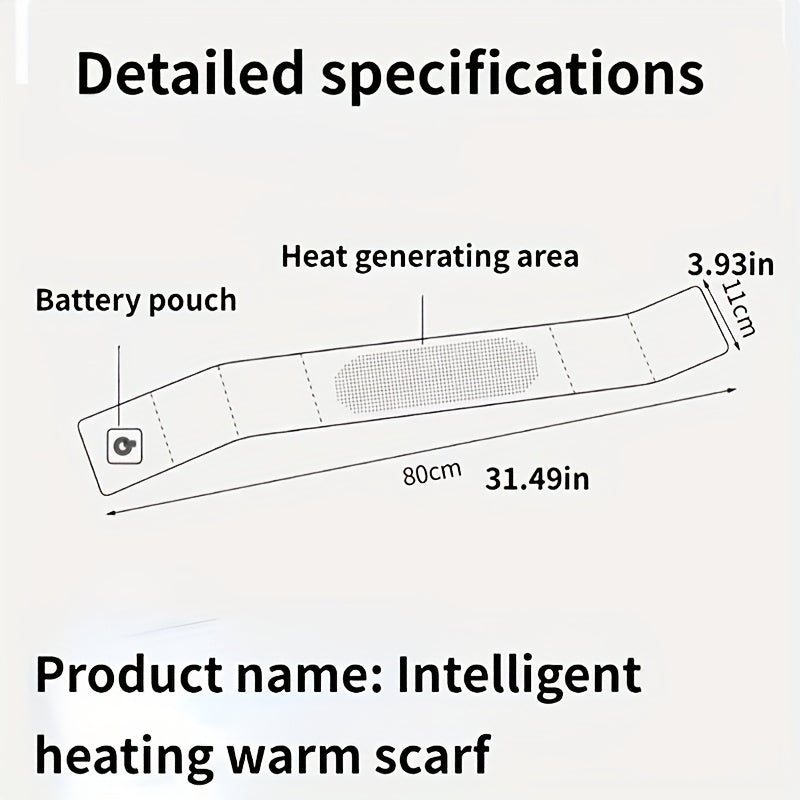 Heating scarf