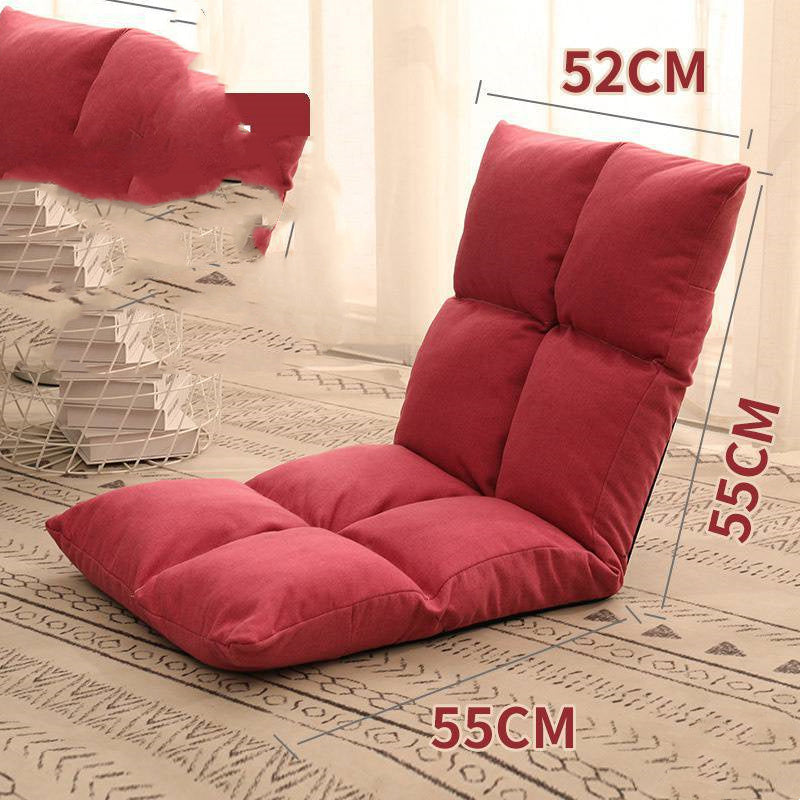 Bed Backrest Floor Small Sofa Folding Single Bay Window Computer Recliner