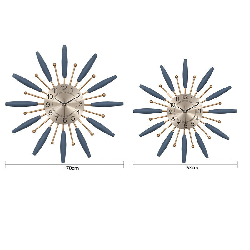 Simple, Fashionable, Personalized And Creative Iron Wall Clock