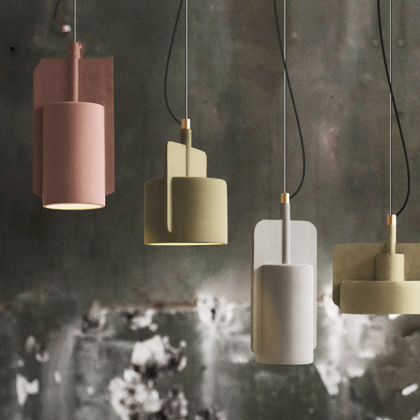 Nordic Retro Bar Restaurant Decoration Cement Chandelier