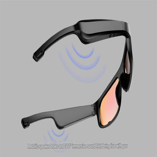 Bluetooth glasses, earphones, audio listening to music, phone calls, smart glasses, outdoor driving