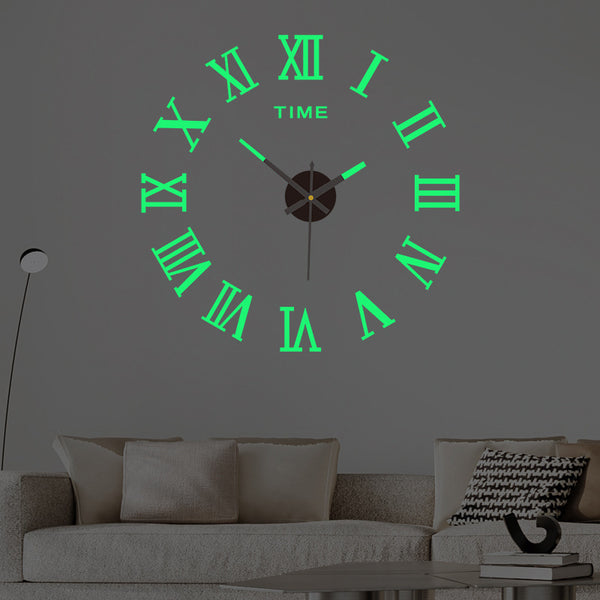 Acrylic Luminous Wall Clock