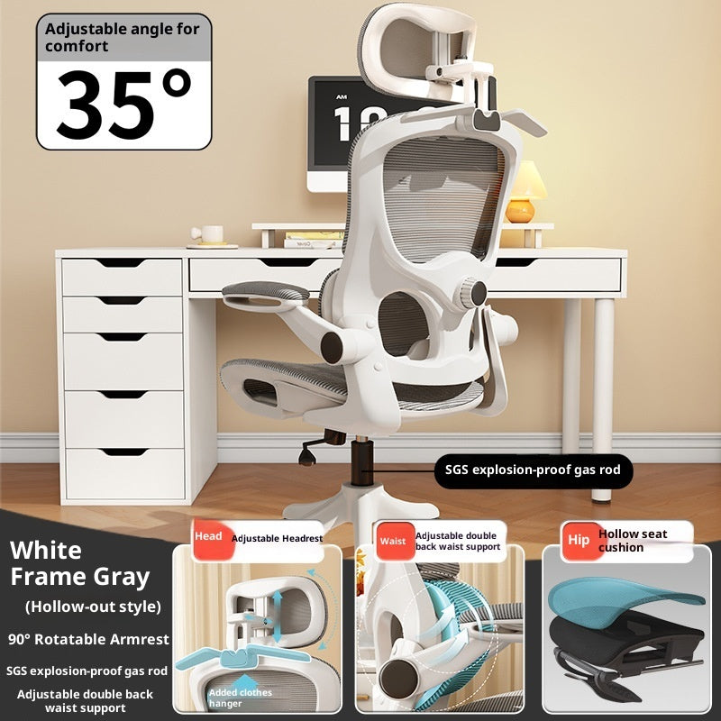 Ergonomic Chair Waist Support Computer Chair Comfortable Long-sitting Office Chair