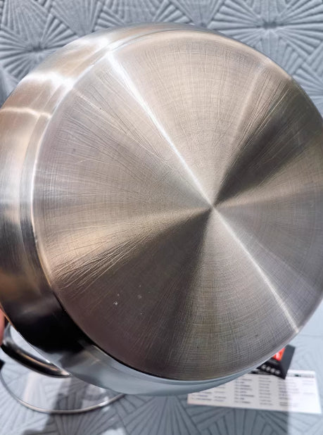 304 Stainless Steel Thickened Stock Pot Large Capacity Double Ear Cooking Pot