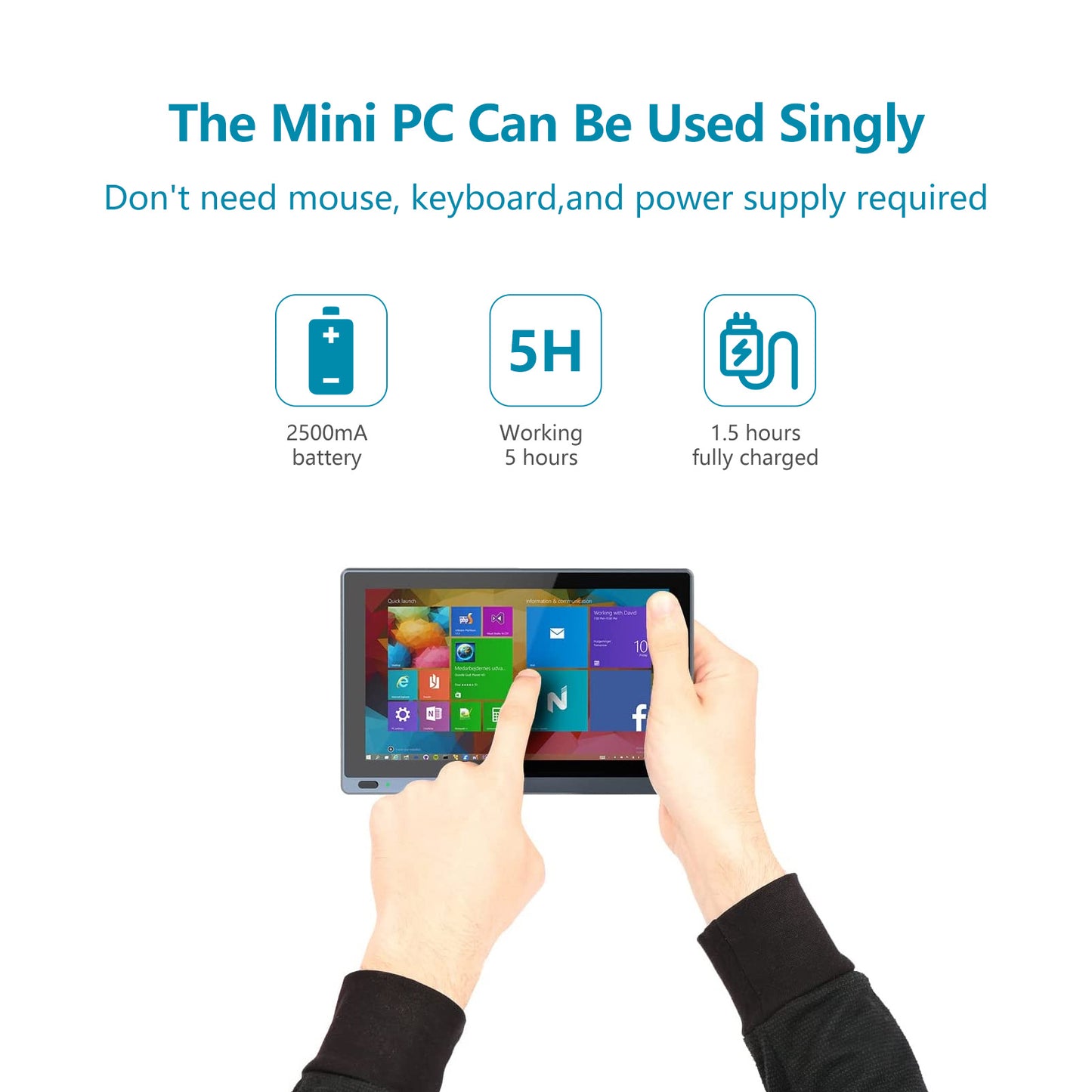 5.5 Inch Mini Computer Host Touch Screen Mini