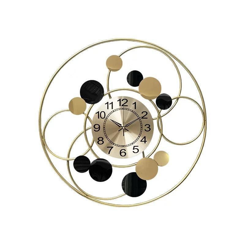 Iron Wall Clock Mute Decorative Wall Hangings