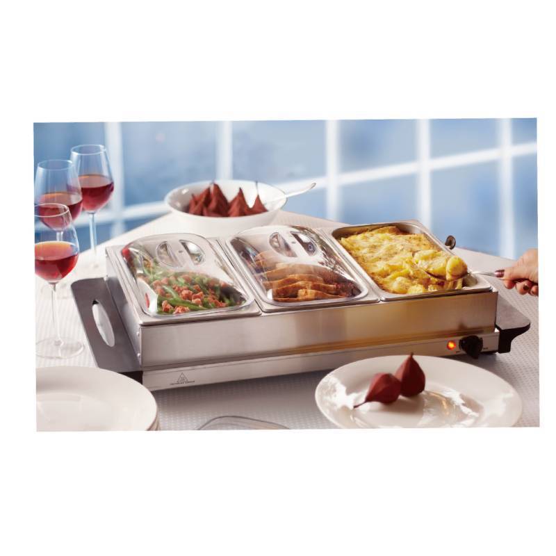 Stainless Steel Heated Buffet Platter