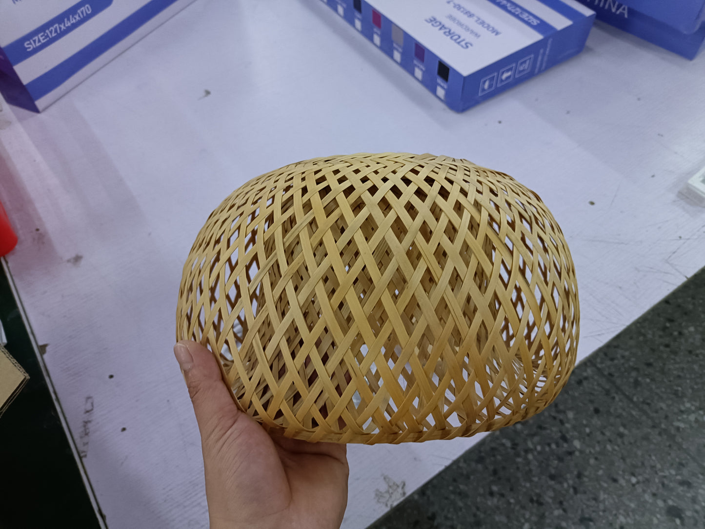 Bamboo Woven Simple Japanese Creative Pastoral Chandelier