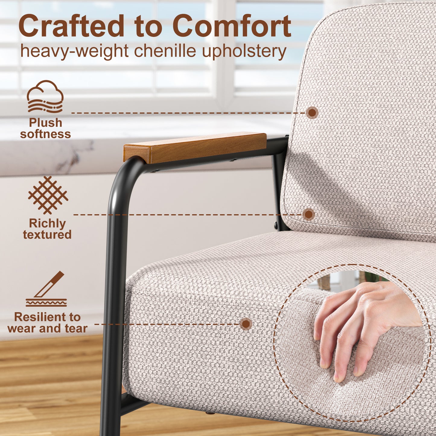 Mid-Century Modern Style Chair
