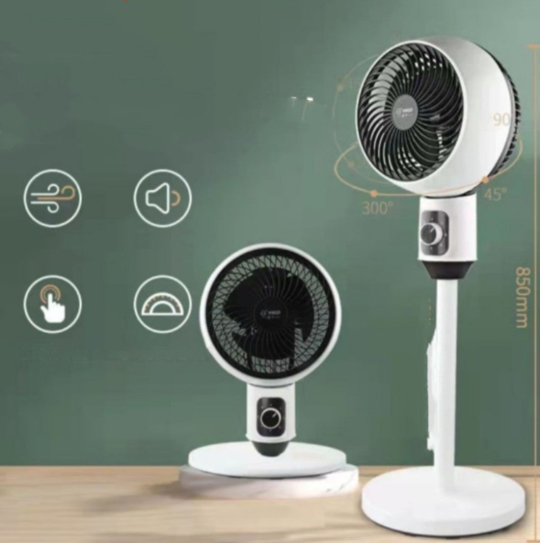 Quiet Remote Control Vertical Turbo Desktop Dormitory Fan