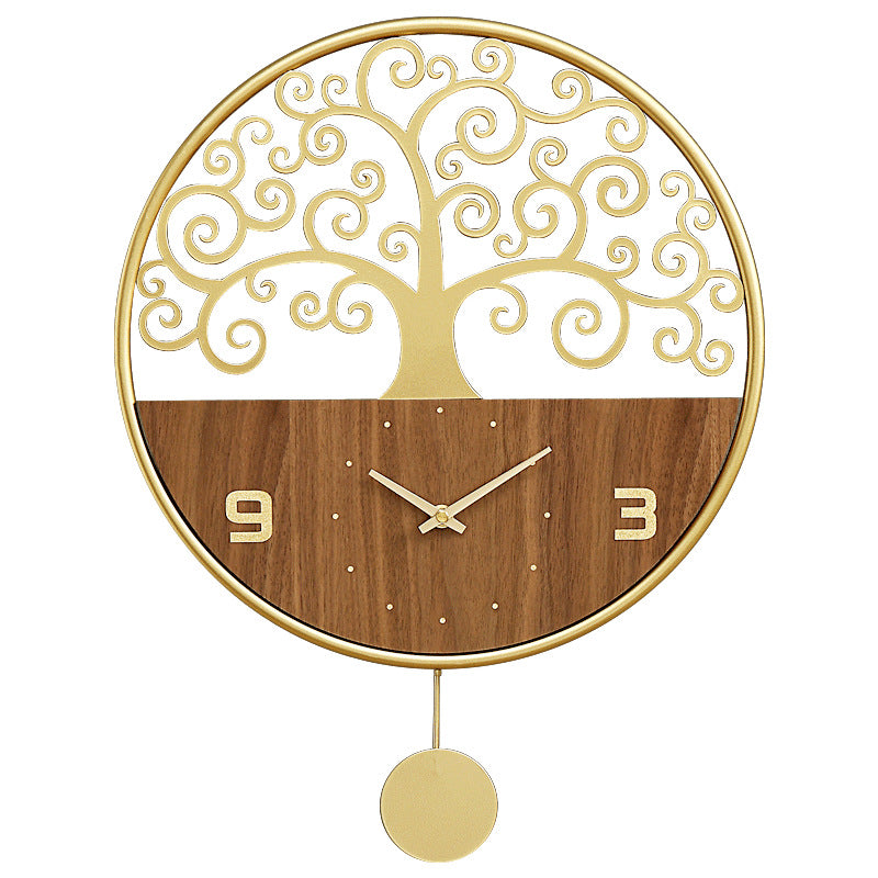 Living Room Home Boutique Fashion Simple Art Wall Clock