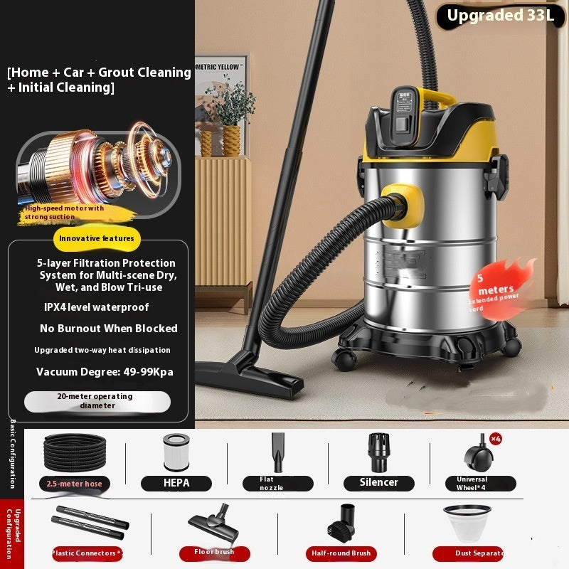 Vacuum Cleaner Household Large Suction Small High Power A Suction Machine