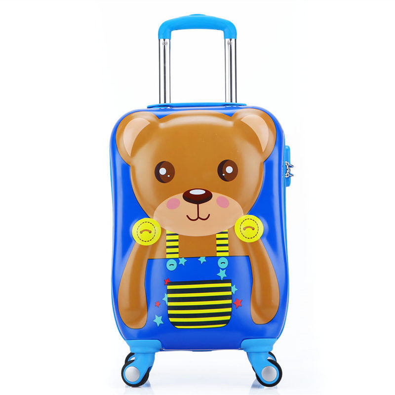 Fashion Cartoon Print Children's Trolley Case